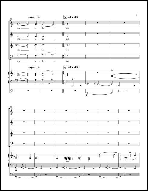 Missa Mysteriorum (Mass of the Mysteries) for SATB chorus (divisi) & wind ensemble or organ