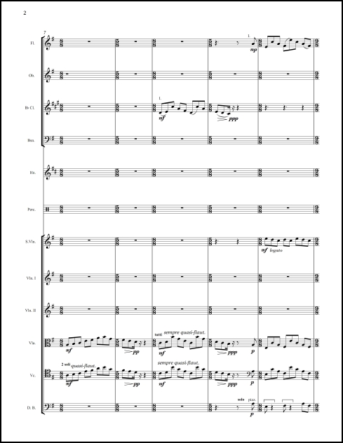 Eight & Five Mostly capriccio for violin & orchestra