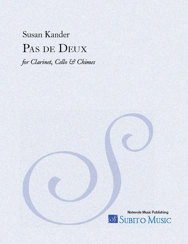 Pas de Deux for clarinet, cello (plus chimes)