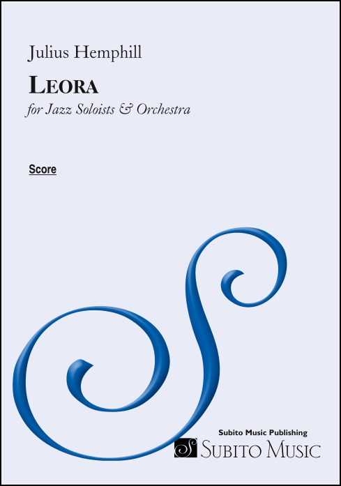 Leora (arr. Munson) for jazz soloist(s) & orchestra