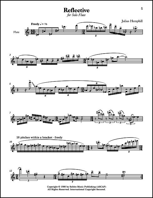 Solo Compositions and Etudes for Woodwinds edited by Marty Ehrlich