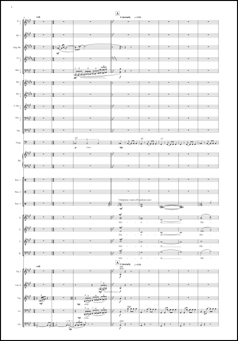 Cradle of Dreams for SATB chorus & orchestra