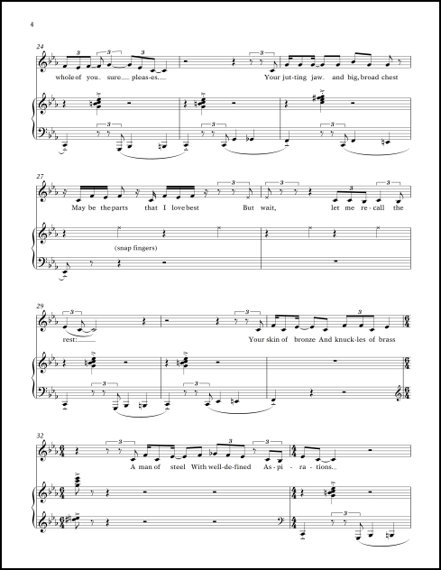 Parts (from Night of the Comets ) for soprano & piano - Click Image to Close