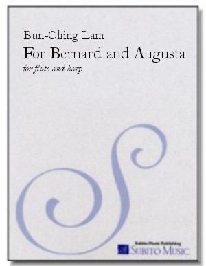 For Bernard and Augusta for harp