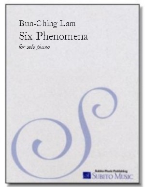 Six Phenomena for piano