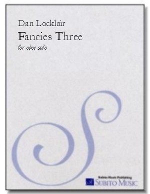 Fancies Three, The three fantasy pieces for solo oboe - Click Image to Close