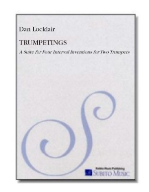 Trumpetings suite of four interval inventions for two trumpets - Click Image to Close