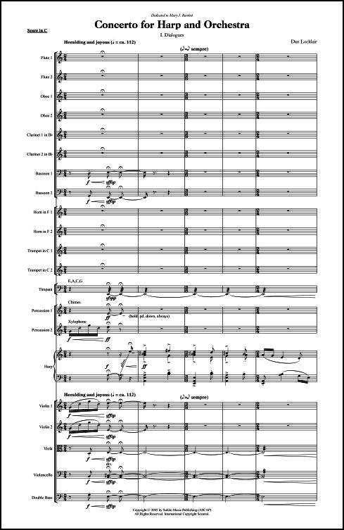 Concerto for Harp & Orchestra