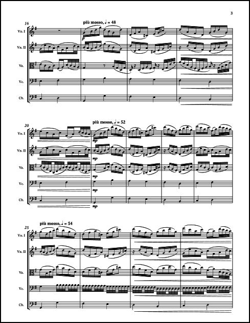 Bach Canon for String Orchestra