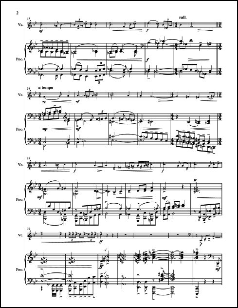 Montserrat Version for Violoncello & Piano)
