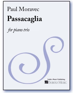 Passacaglia for piano trio
