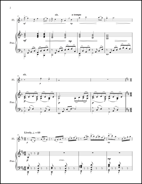 Westminster Duet for flute & piano