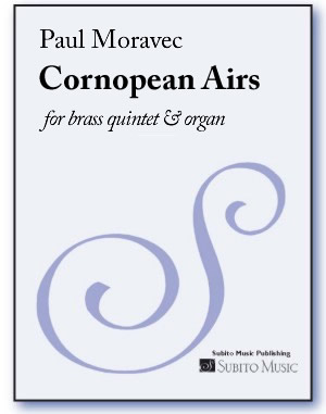 Cornopean Airs for brass quintet & organ