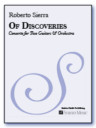 Of Discoveries concerto for two guitars & orchestra