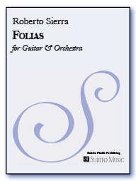 Folias concerto for guitar & orchestra (piano reduction)