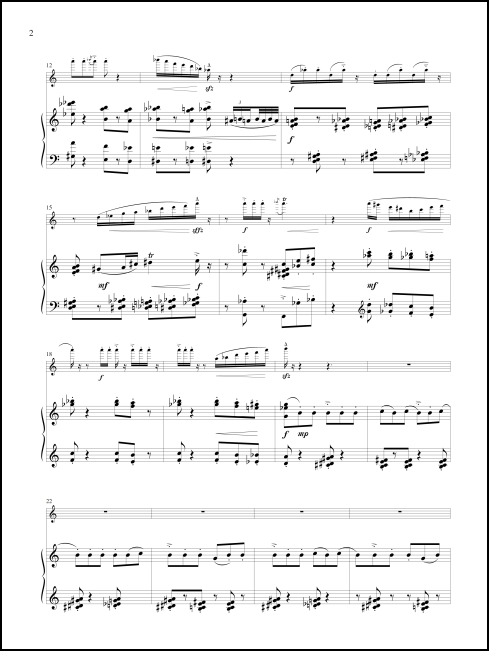 Concierto Caribe concerto for flute & orchestra (piano reduction) - Click Image to Close