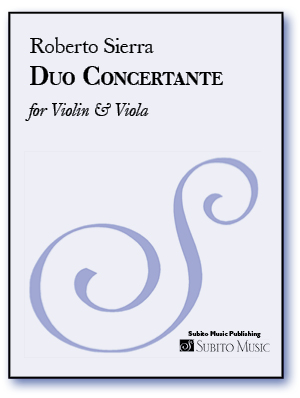 Duo Concertante for Violin & Viola