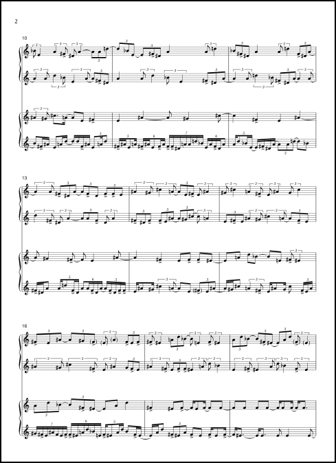 2 x 3 for two pianos - Click Image to Close