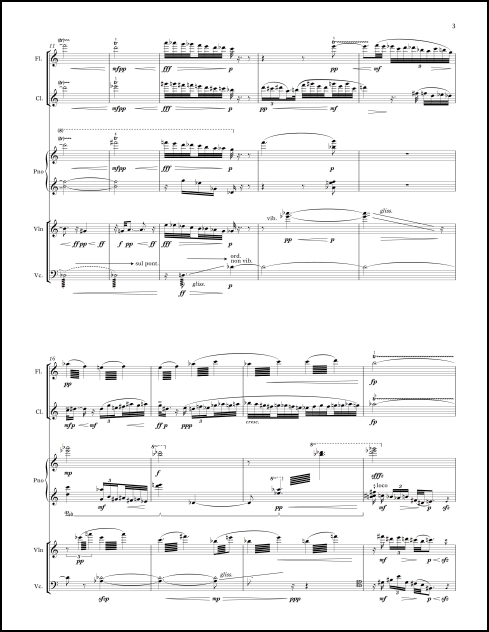 El Sueño de Tartini for flute, clarinet, violin, cello & piano - Click Image to Close