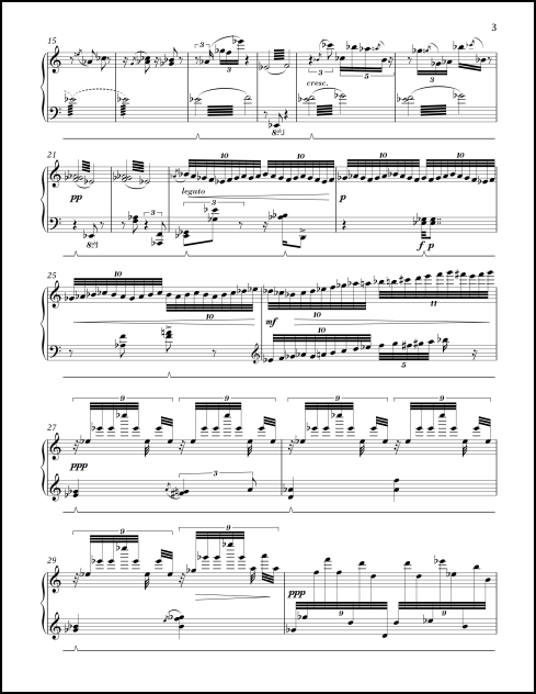 Reflections on a Souvenir for piano - Click Image to Close