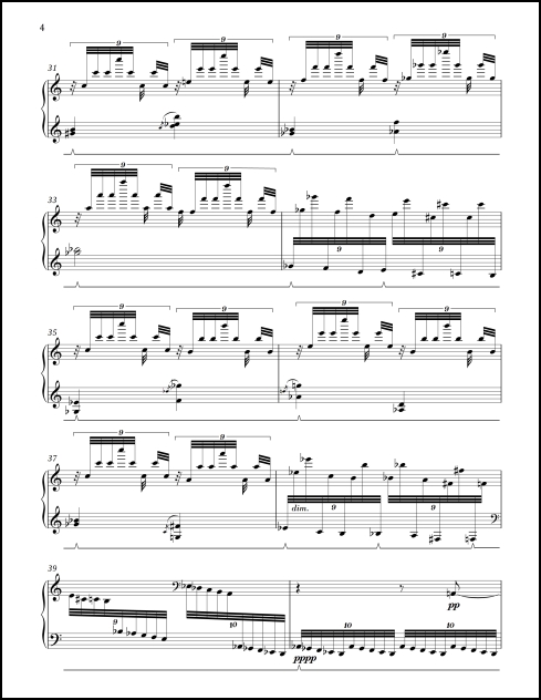 Reflections on a Souvenir for piano - Click Image to Close