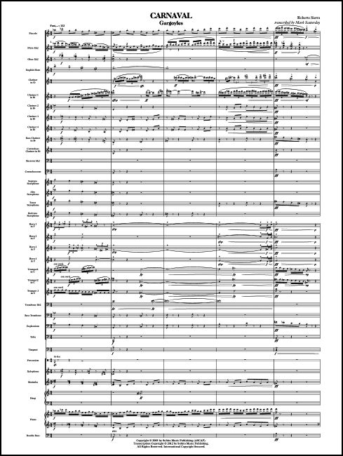 Carnaval transcribed for Wind Ensemble by Mark Scatterday