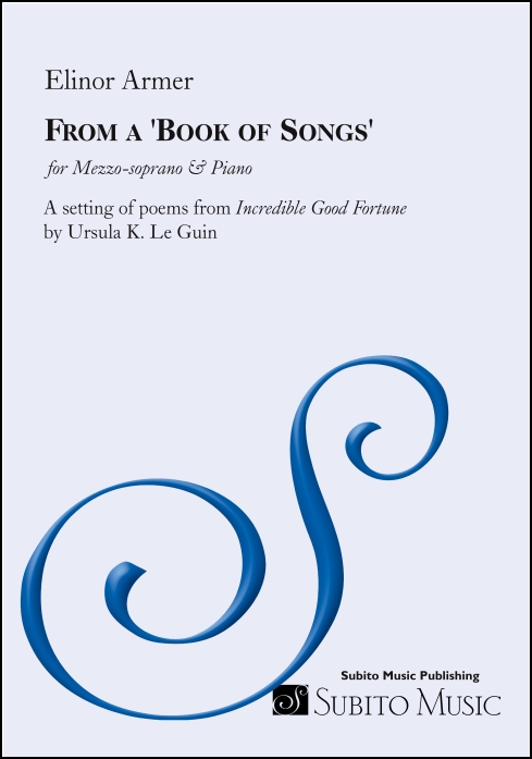 From 'A Book of Songs' for Mezzo-soprano & Piano