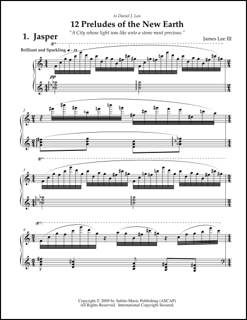 12 Preludes of the New Earth for piano - Click Image to Close
