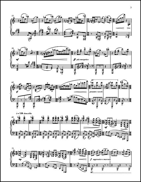 Fantasía Rítmica for Piano