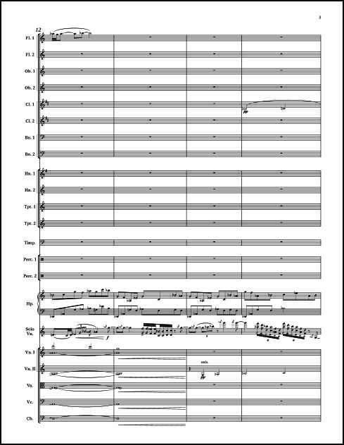 Violin Concerto No. 2 "Teshuah" for Violin & Orchestra
