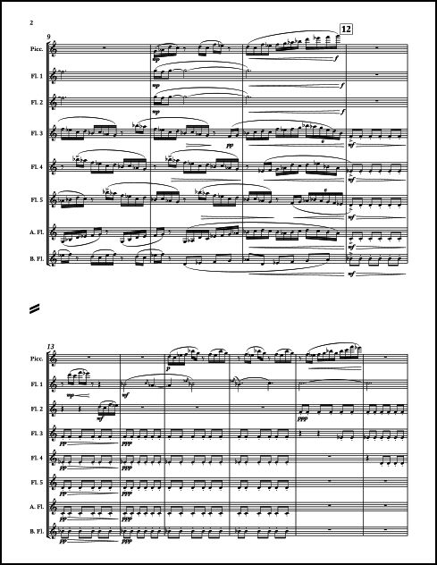 Images of Cherubim for Flute Ensemble