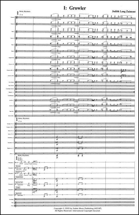 Symphony for Wind Orchestra in Three Scenes