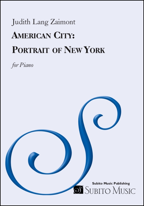 American City: Portrait of New York for piano