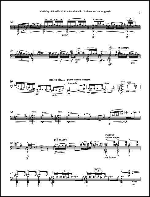 Suite (No. 1) for Violoncello Solo