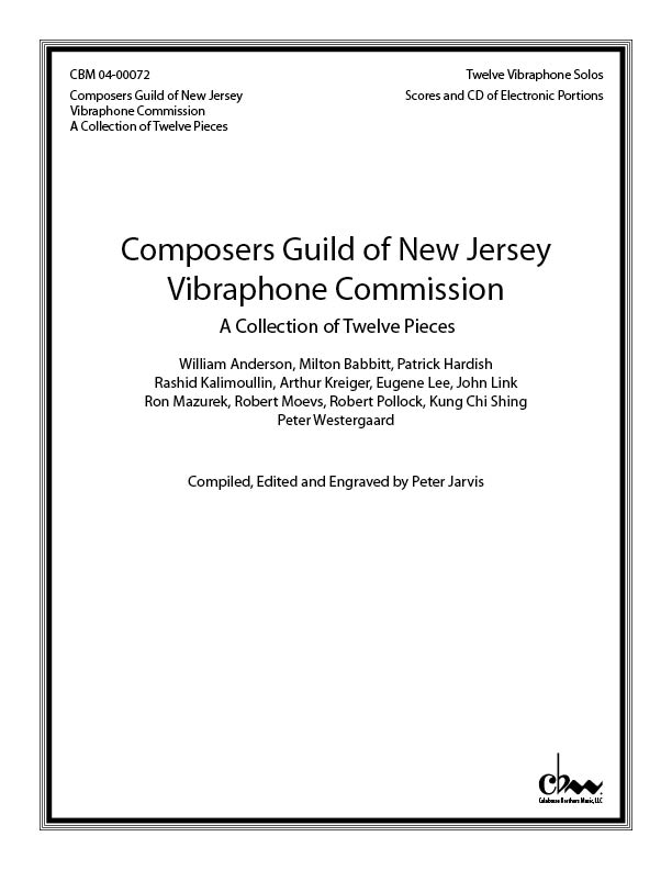 Composers Guild of New Jersey Vibraphone Commission for Vibraphone & electronic sounds