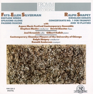 Works by Faye-Ellen Silverman & Ralph Shapey [CD] - Click Image to Close