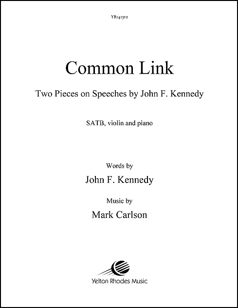 Common Link for SATB, violin & piano