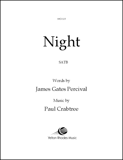 Night for SATB, a cappella