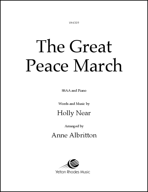 Great Peace March, The for SSAA & piano