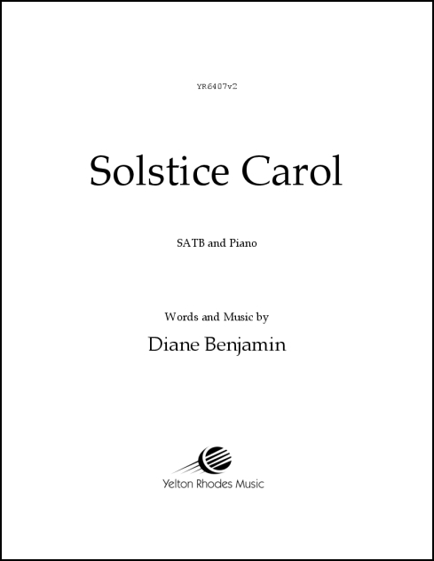 Solstice Carol for SATB and keyboard