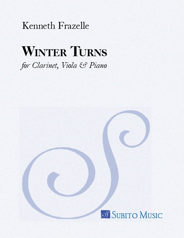 Winter Turns for Clarinet, Viola & Piano