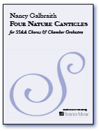 Four Nature Canticles for SSAA Chorus & Chamber Orchestra
