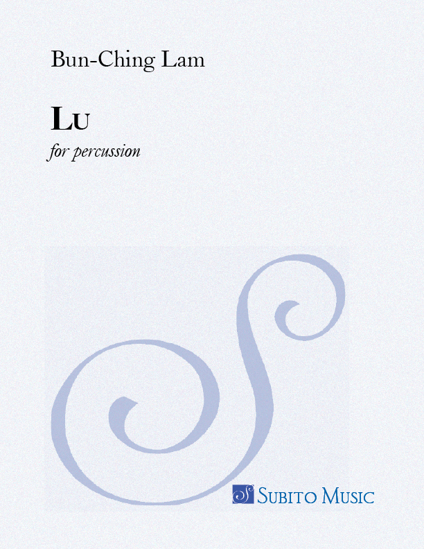 Lü for percussion - Click Image to Close