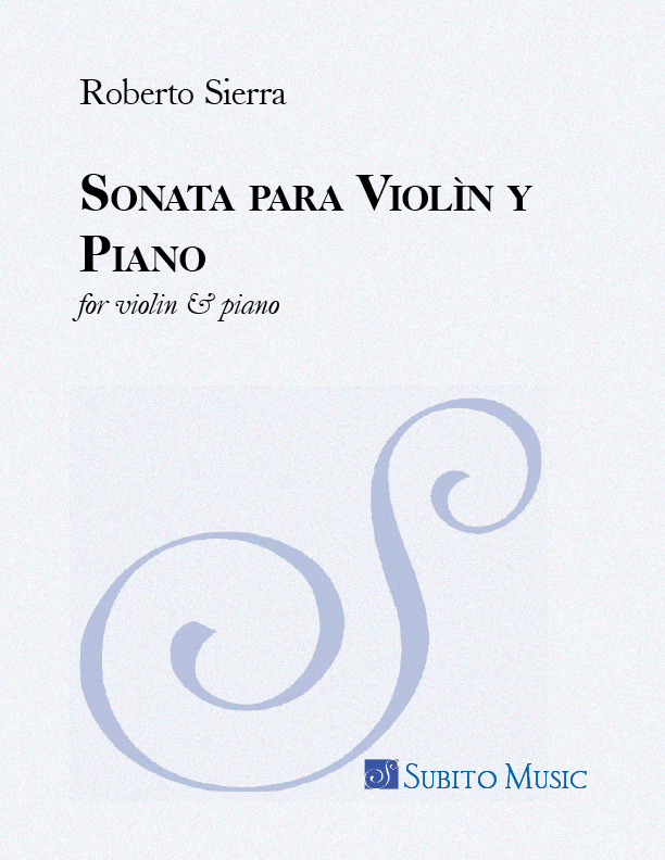 Sonata para Violìn y Piano for violin & piano - Click Image to Close