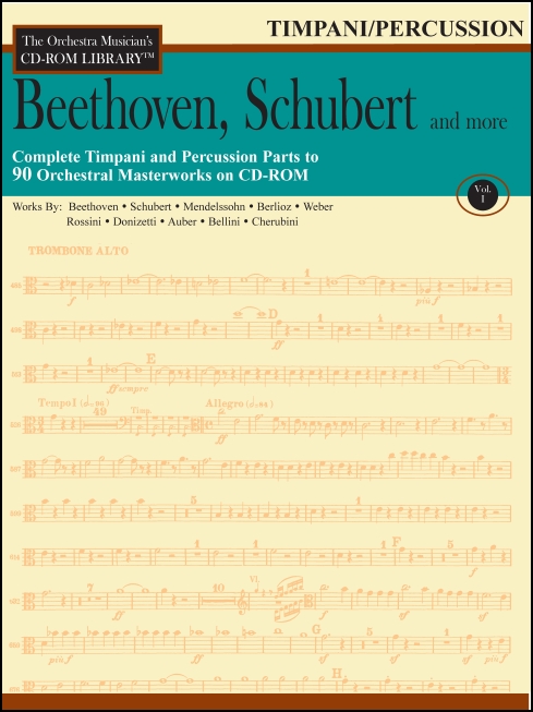The Orchestra Musician's CD-ROM Library™, Volume 1 Timpani/Percussion