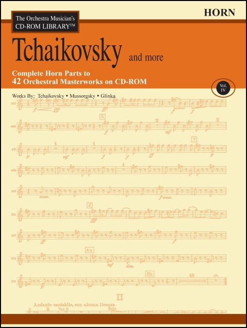 The Orchestra Musician's CD-ROM Library™, Volume 4 Horn - Click Image to Close