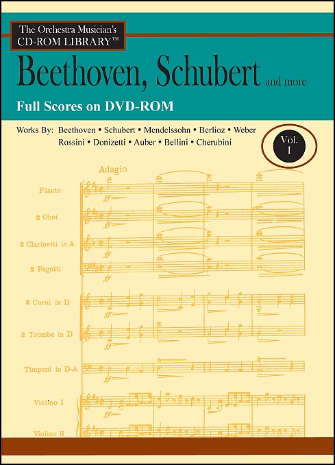 The Orchestra Musician's CD-ROM Library™, Volume 1 Full Scores [DVD-ROM]