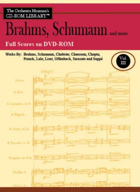 The Orchestra Musician's CD-ROM Library™, Volume 3 Full Scores [DVD-ROM]