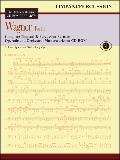 The Orchestra Musician's CD-ROM Library™, Volume 11 Timpani/Percussion