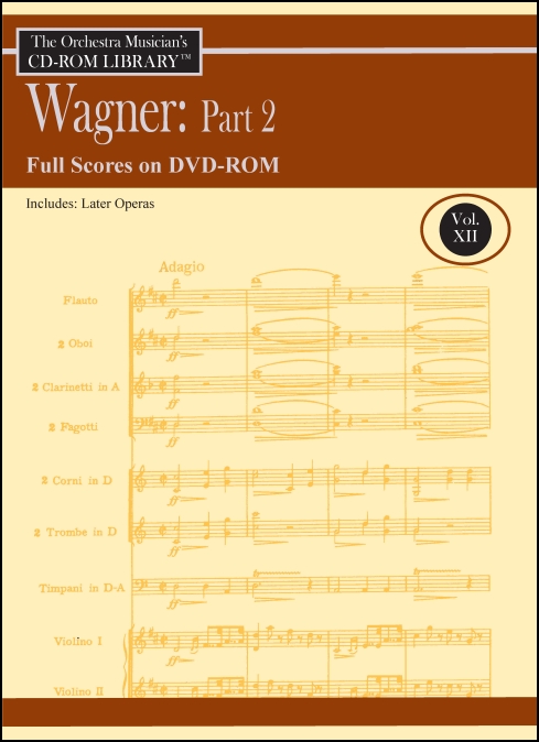 The Orchestra Musician's CD-ROM Library™, Volume 12 Full Scores [DVD-ROM]